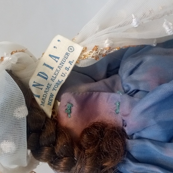 Vintage Madame Alexander Alex Jointed Bent Knees Walker Doll INDIA - Picture 8 of 15